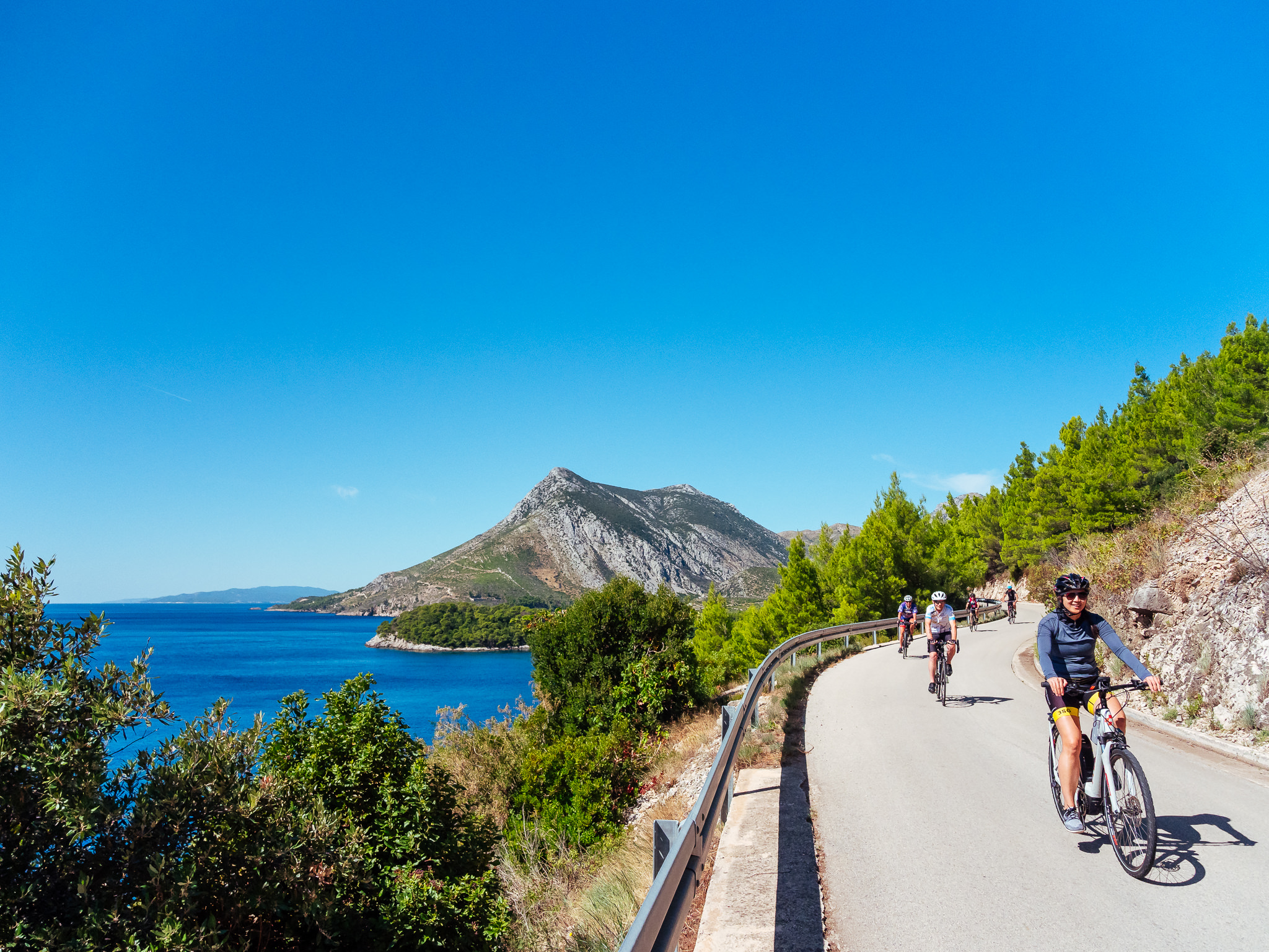 Ebike touring Dalmatian coast 